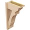 Ekena Millwork 7 1/2-in W x 16-in D x 28-in H Balboa Trad Rough Cedar Woodgrain TimberThane Outlooker, Primed Tan OUTUR075X16X28BOA04RCPR - alternate 6